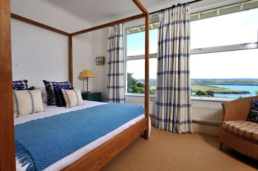 stilvolle Hotel mit Meerblick in Cornwall