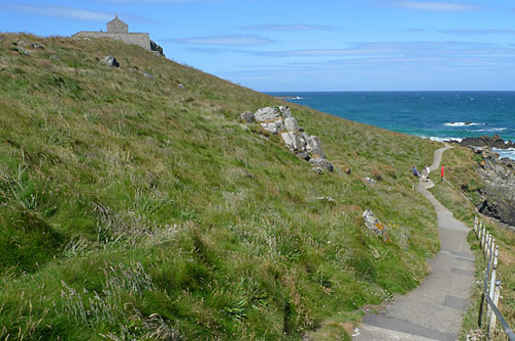 south west coast path St Ives
