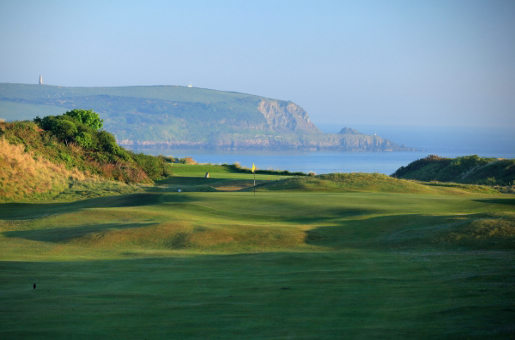 St Enodoc Golfplatz an Cornwalls Nordküste