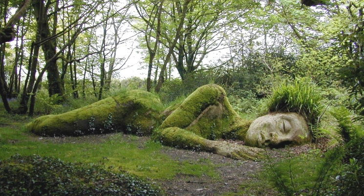 Lost Gardens of Heligan Wintergarten in England