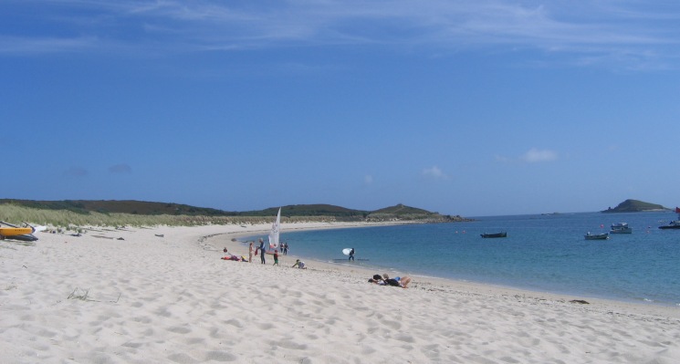 3 sterne scilly inseln hotel am meer mit meerblick