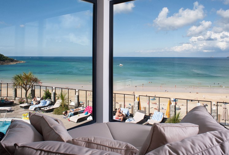 carbis bay Hotel am Meer St Ives