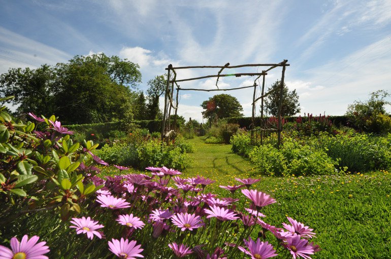 Ferienhäuser mit wunderschönen Gärten Großbritannien