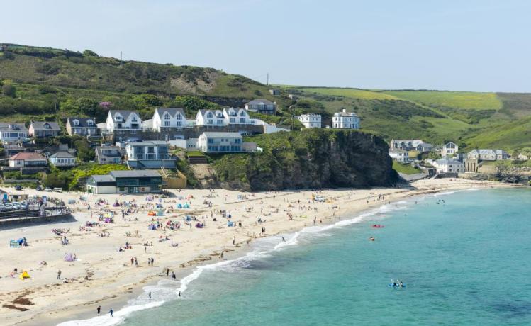 Portreath strand cornwall