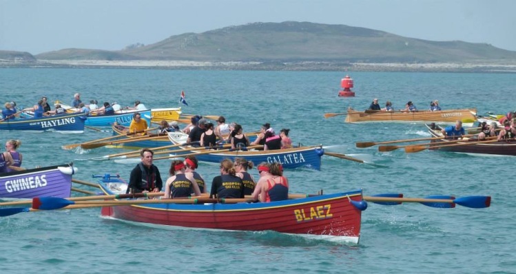 gig boat racing scilly inseln isles