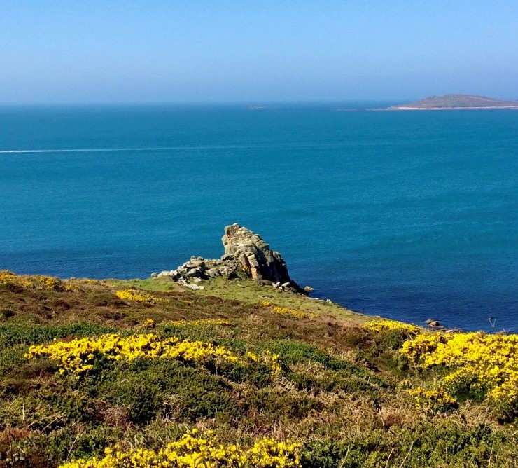 Eisenzeitsiedlung Halangy st mary's