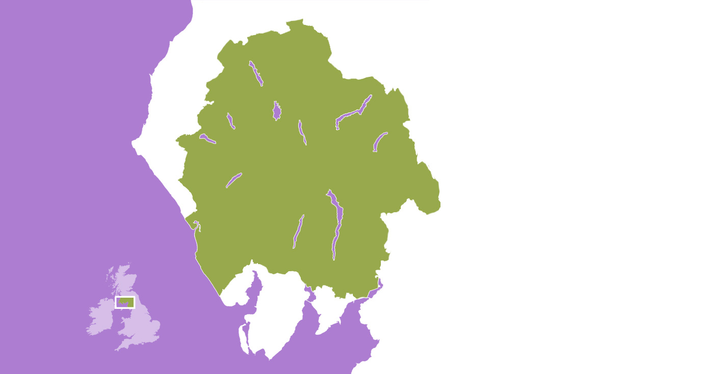 Map of Lake District
